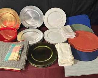 Charger Plates, Placemats, and More