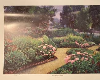 Old Salem Flora Anns Garden Large Print 