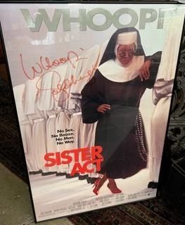 Signed Sister Act poster