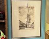 Signed, vintage etchings