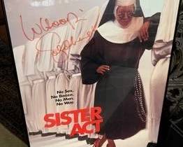 Signed Sister Act poster