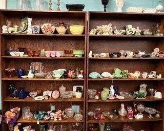 Pottery, porcelain and glass