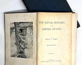 Antique book, Naval History