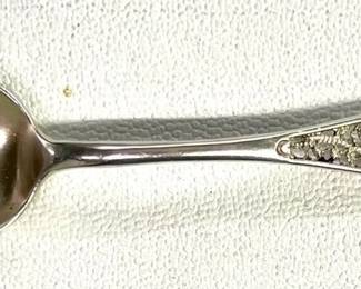 Sterling Michigan souvenir demitasse spoon