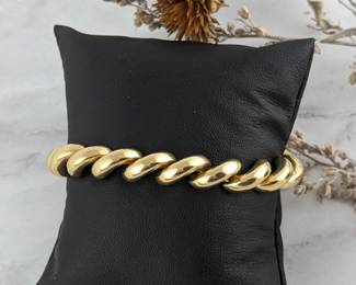 Royal Chain Inc. 14K Yellow Gold Chunky San Marco Bracelet