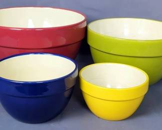 Home Collection Mixing Bowls, 11", 9.5", 7" And 6"