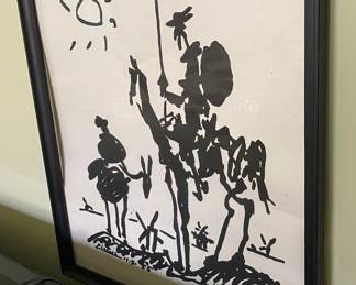 Picasso “Don Quixote” Art / Artwork 
