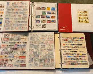 Large Stamp Collection! Many Books! Some Canceled, Some Are Not Canceled. 
