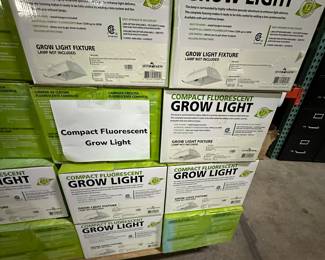 Cases of Compact Fluorescent Grow Lights