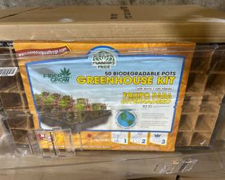 Greenhouse Kit, biodegradable Pots 