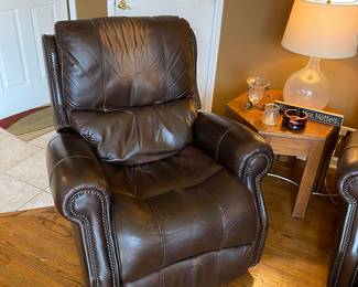 Electric Reclining Leather Chair