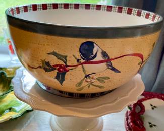 Lenox Winter Greetings large bowl