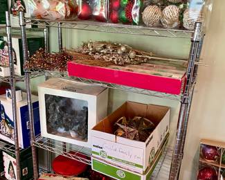 lots of Christmas decor