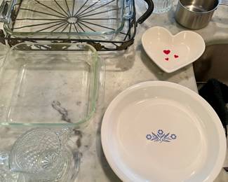 Corningware, baking dishes
