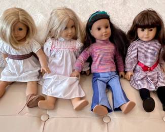 American Girl dolls and 1 Madame Alexander