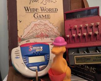 Old games and toys to new electronic Jeopardy