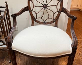 (2) Hepplewhite armchairs - $400 each