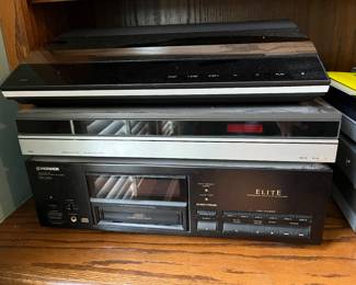 Bang & Olufsen Beomaster 5000 amp and Pioneer CD player