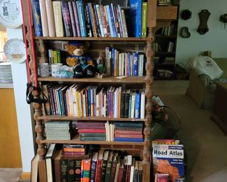 Lots of bibles, hymnals, religious & various