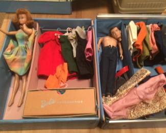 1968 Barbie and ken