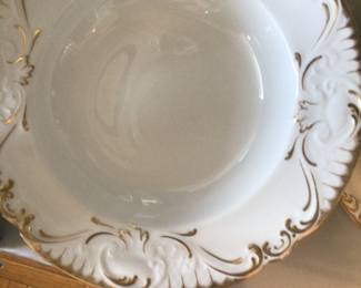 Copeland white and gold bowls