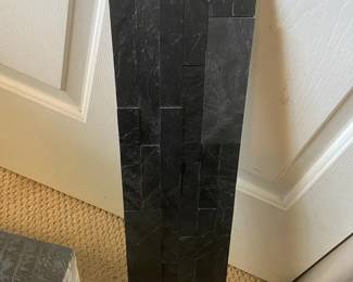 Cool Charcoal Gray Self Sticking Wall Tile 