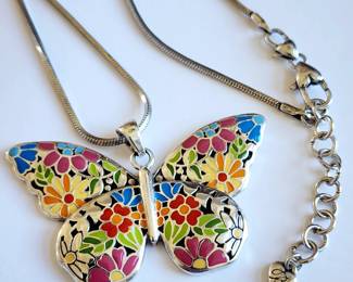 Brighton butterfly necklace