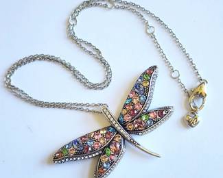Brilliant Brighton dragonfly necklace