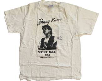 Signed Johnny Rivers T-shirt