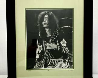 Jimmy Page Photo L.A. Forum 1977