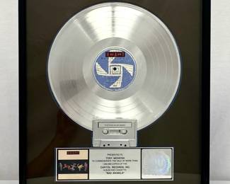 Heart Platinum Record & Cassette Display