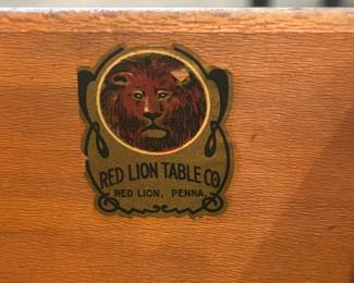 Red Lion Table Co Penn.