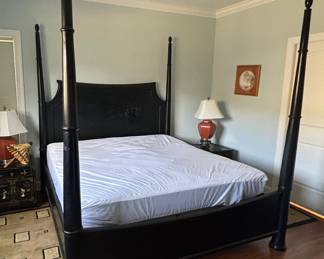 Beautiful King 4 Poster Bed