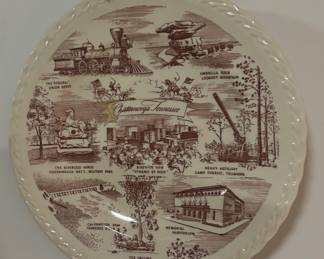 Old Chattanooga Souvenir Plate