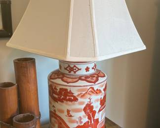 One of Several Asian Inspired Lamps