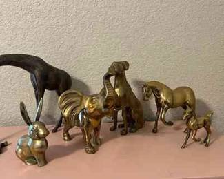 Brass Animal Collection 