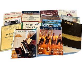 Stack of Piano Organ Music Books Sound of Music LOT