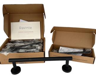 Dark Bronze Cabinet Handles Pulls LOT New Ravinte