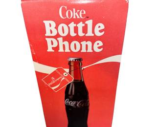 Coca-Cola Collectibles Coke Bottle Phone 1983 Original Box
