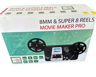 Movie Maker Pro 8mm Super 8 Film Digitizer Copy to Computer File