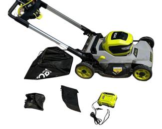 RYOBI Rechargeable Battery Operated Lawn Mower 40V with Charger