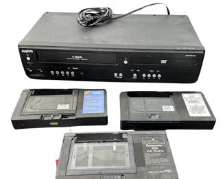 Sanyo VHS to CD Player Recorder