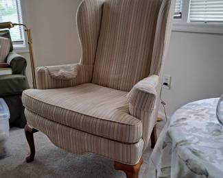 Ethan Allen Wing Back Chair, set of 2