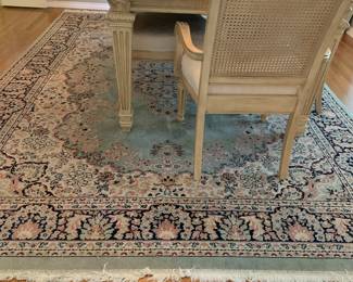 beautiful mint green large rug