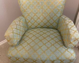 vintage upholstered chair