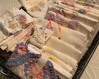 hand made vintage linens