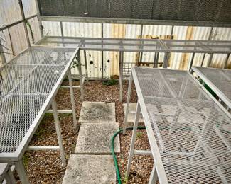 All planting benches included with the greenhouses