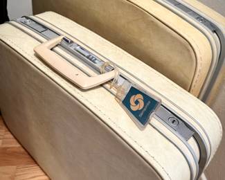 Vintage Samsonite suitcases