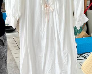 Vintage cotton nightgown
