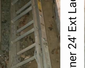 Werner Aluminum Ext ladder